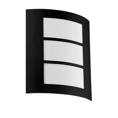 Eglo Zwarte buitenlampCity met bewegingssensor - 99566