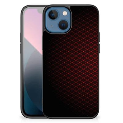 Apple iPhone 13 mini Back Case Geruit Rood