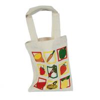 Simply For Kids katoenen boodschappentasje 30x16x20 cm - thumbnail