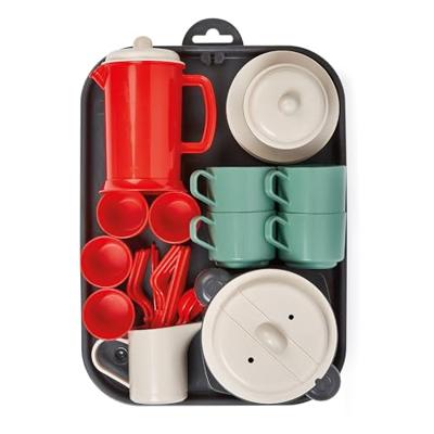 Pic Ecoiffier 100% chef theeservies op dienblad speelset, 35dlg.