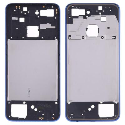 Middelste omlijsting plaat voor OPPO F9/A7X (blauw)