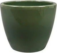 TS Collection bloempot sven keramiek 16x13cm sage - thumbnail