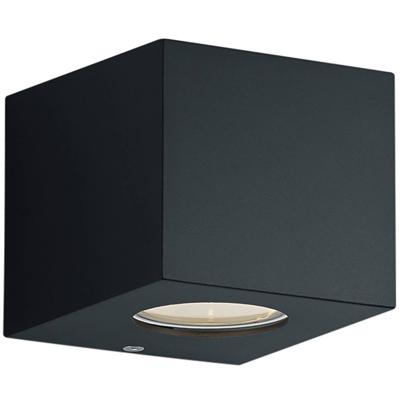 LED Tuinverlichting - Tuinlamp - Trion Corby - Wand - 4W - Mat Zwart - Kunststof