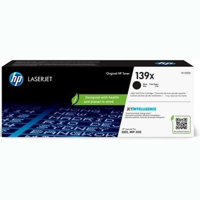 HP Toner 139X Origineel Zwart 4000 bladzijden W1390X