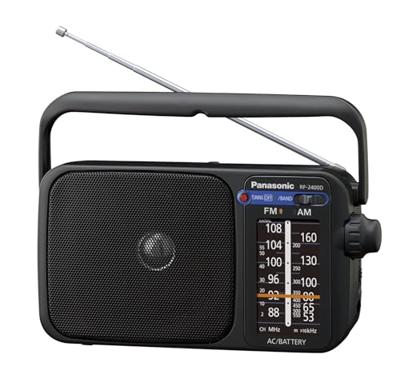 Transistorradio Panasonic RF-2400D Zwart - thumbnail