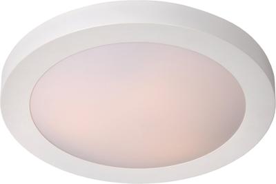 Lucide FRESH - Plafonnière Badkamer - Ø 27 cm - 1xE27 - IP44 - Wit