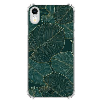 iPhone XR shockproof hoesje - Monstera leaves iPhone XR shockproof hoesje - Monstera leaves