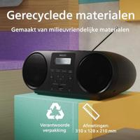 Philips TAZ6000/00 DAB radio Zwart - thumbnail