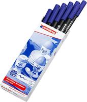 Brushpen edding 4200 porselein blauw | 10 stuks - thumbnail
