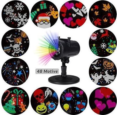 LED laser licht projector met 48 motieven LED laser licht projector met 48 motieven
