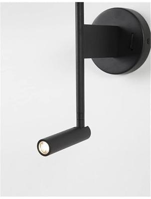 Lyora WandlampYama zwart - 9180512