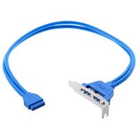 DeLOCK 82976 USB 3.0 19-pin - 2 x USB 3.0-A - thumbnail