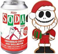 Disney The Nightmare Before Christmas Funko Vinyl Soda: Jack Skellington Gingerbread Santa - thumbnail