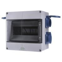 Spelsberg 72930401 STV 904-S Kleine verdeelkast Opbouw (op muur) Aantal groepen: 9 Aantal rijen: 1 Inhoud: 1 stuk(s) - thumbnail