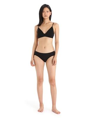 Icebreaker Siren Hipkini Onderbroek Dames BLACK S