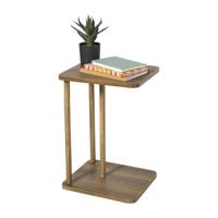 Bijzettafel Ella - bruin - 56x38x33 cm - thumbnail