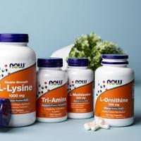 L-Ornithine 500mg Now Foods 120v-caps - thumbnail