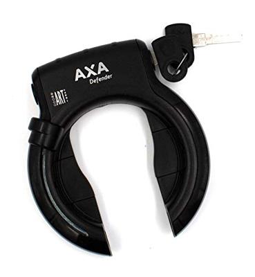 AXA defender - hoogwaardig frameslot - 12 art - zwart glans