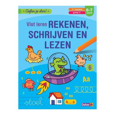 Deltas Vlot leren rekenen, schrijven en lezen, 6-7 jaar Deltas Vlot leren rekenen, schrijven en lezen, 6-7 jaar