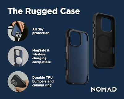 Nomad Rugged Case iPhone 16 Pro Atlantic Blue
