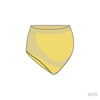 Hoge zwangerschapsslip zwart - thumbnail