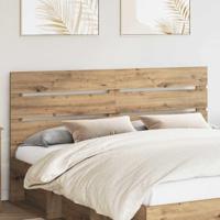 Hoofdbord met hoofdeinde Artisan Eiken 180 cm Bewerkt hout - thumbnail