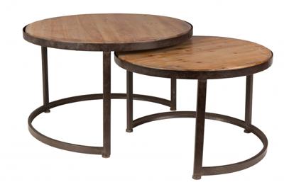 Wants&Needs Furniture Salontafel Jack Set van 2 Wants&Needs Furniture Salontafel Jack Set van 2