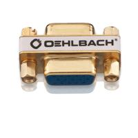 Oehlbach VGA ADP-2 VGA-adapter, w/w goud - thumbnail