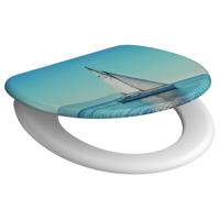 Schutte Duroplast WC-bril SAILING met soft-close 82148 - thumbnail