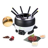 Fonduemachine - LITTLE BALANCE - HAPPY - 800 W - 2 L - 8 personen - Wit/Zwart - thumbnail