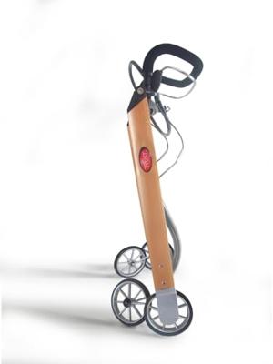 Trust Care Let's Go Indoor rollator beuken/zilver Trust Care Let's Go Indoor rollator beuken/zilver