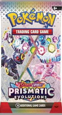 Pokemon TCG Scarlet & Violet Prismatic Evolutions Booster Bundle (6 Booster Packs) Pokemon TCG Scarlet & Violet Prismatic Evolutions Booster Bundle (6 Booster Packs)
