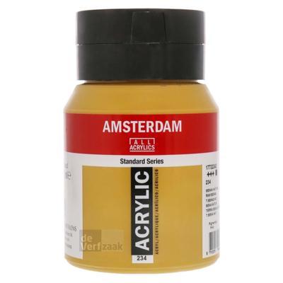 Royal Talens Amsterdam Acrylverf 500 ml - Sienna Naturel 234