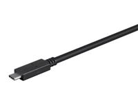 Monoprice Select Series USB-C kabel 3.1 2M US Zwart - thumbnail