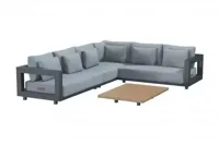 Metropolitan loungeset 3-delig links met salontafel van 4 Seasons Outdoor - thumbnail