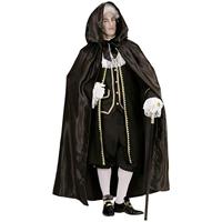 Zwarte Cape 115cm - thumbnail