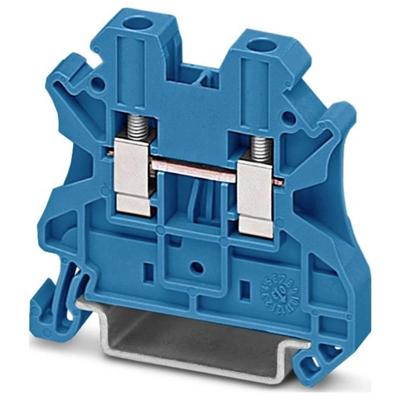 Phoenix Contact 3044115 Doorgangsklem Blauw 50 stuk(s)