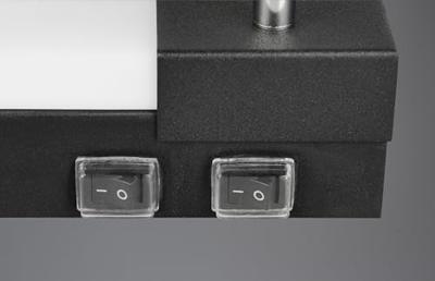 Trio SpiegellampEnrico 60cm - zwart - 281470332