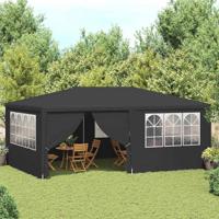 VidaXL Partytent met zijwanden professioneel 90 g/m² 4x6 m antraciet - thumbnail