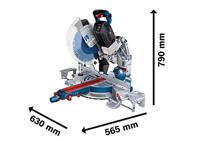 Bosch Professional BITURBO GCM18V-305 GDC Accu-kap- en verstekzaag 2000 W Incl. Bluetooth-module, Zonder accu, Zonder lader 305 mm - thumbnail