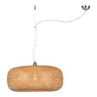 GOOD&MOJO Hanglamp 'Palawan' Bamboe, kleur Naturel - thumbnail