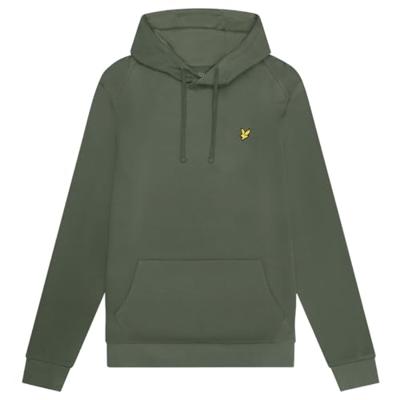 Lyle & Scott Fly Fleece Hoodie Heren Donkergroen - Maat L - Kleur: Donkergroen | Soccerfanshop - thumbnail