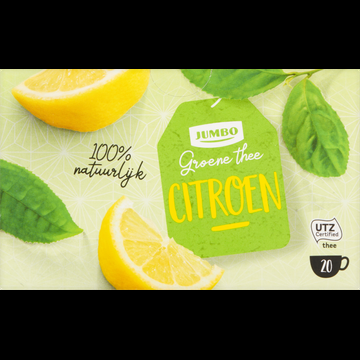 Jumbo Groene Thee Citroen 20 Stuks