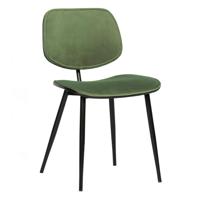 Woood Jackie stoel groen - thumbnail