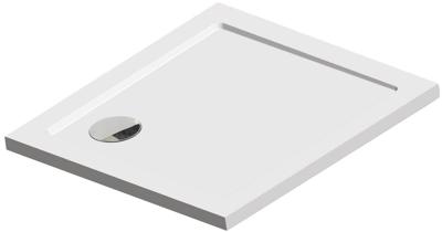 Douchebak by Sealskin Fusion Vierkant 90x90 cm Inbouw Wit