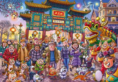Wasgij Original 39 Chinees Nieuwjaar Puzzel 1000 stukjes