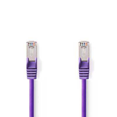 CAT5e SF/UTP-Netwerkkabel | RJ45 Male - RJ45 Male | 2,0 m | Paars