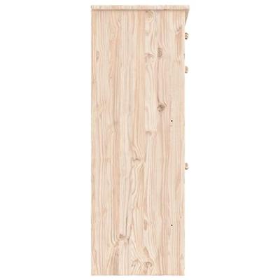 Schoenenkast ALTA 77x35x96 cm massief grenenhout