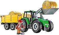 PLAYMOBIL Country tractor met trailer 9317 - thumbnail