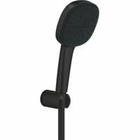 GROHE Vitalio Comfort QuickFix Handdoucheset - Ø11cm - 2 straalsoorten - 7.4l/min - met slang - 175cm - matte black 263992431 - thumbnail